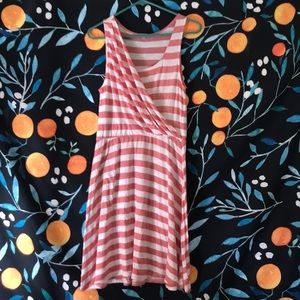 Small Gap faux wrap sleeveless knit sundress